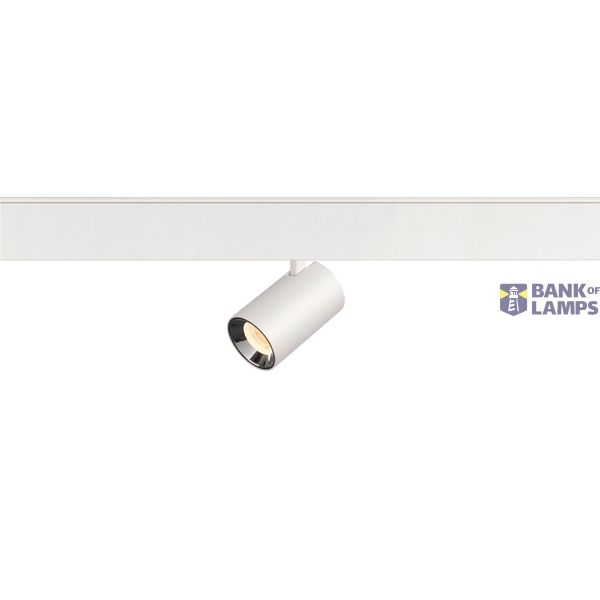 NUMINOS® XS 48V TRACK DALI, spot, white / chrome, 8.7W, 720lm, 3000K, CRI90, 55° image 2