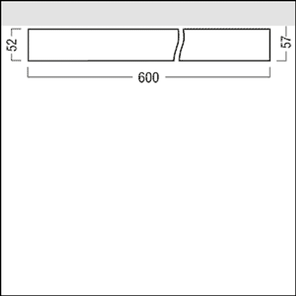 MIRL A LED2800-840 Q600 LDO - LED surface-mount luminaire image 5