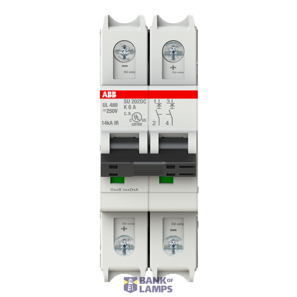 SU202DC-K6 Miniature Circuit Breaker image 1