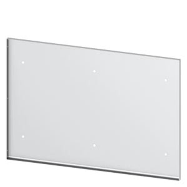 SIVACON, roof tray, IPX1, W: 1000 mm, D: 600 mm, RAL 7035 image 1