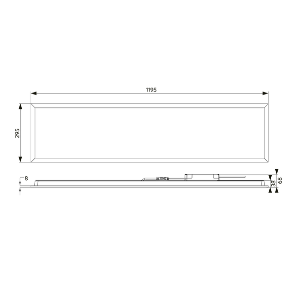 LEDPanelS-E4 Re295-32W-DALI-840 image 3