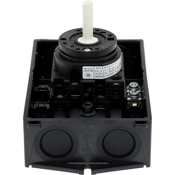 T0-2-8900/I1 On-Off switch, 3 pole + N, 20 A, 90 °, surface mounting image 14