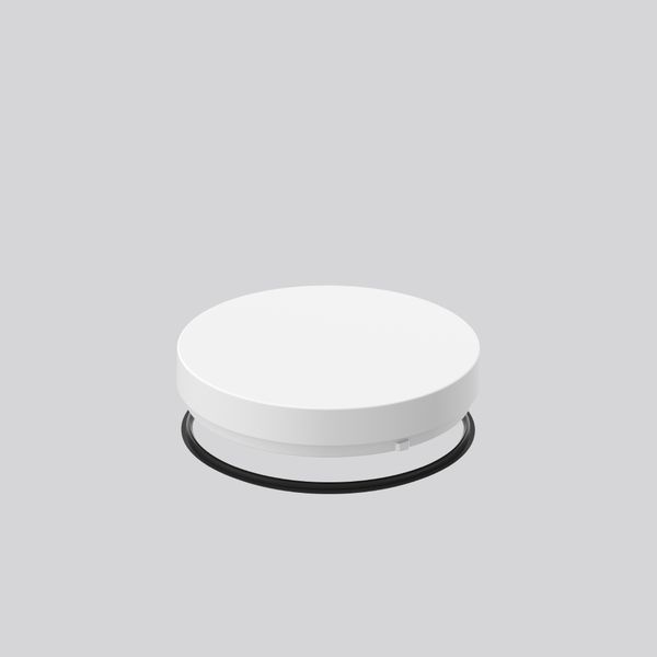Replacement glass, moulded glass D 300 H 58 colour: white image 1