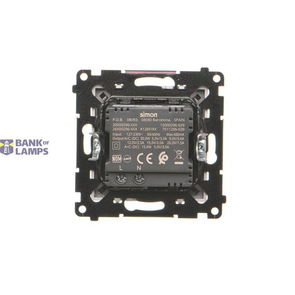 Frame inner ring for electronic products, Graphite image 1