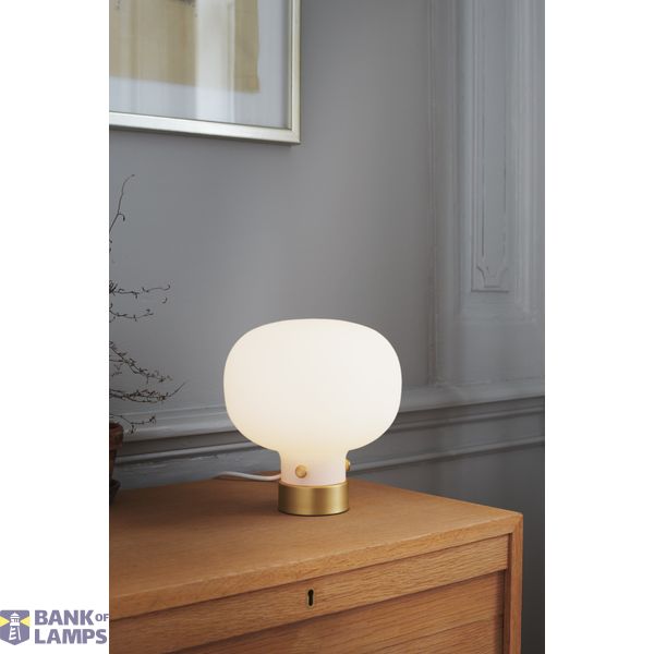 Raito | Table lamp | White/Brass image 3