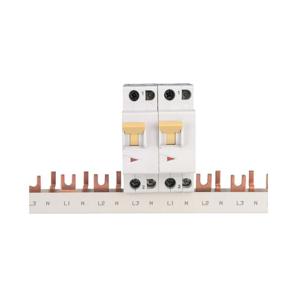 Z-GSV-16/3P+3N Phase busbar, 4-phases, 16qmm, fork connector+pin, 1m image 5