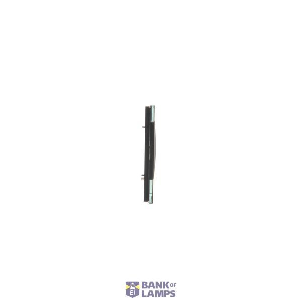 5 gang frame, white, gold base image 1