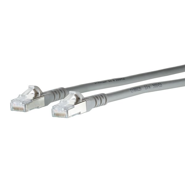Patch cord Cat.6A AWG 26 13.0 m gray image 1