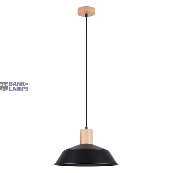 Pendant lamp FANO black image 2