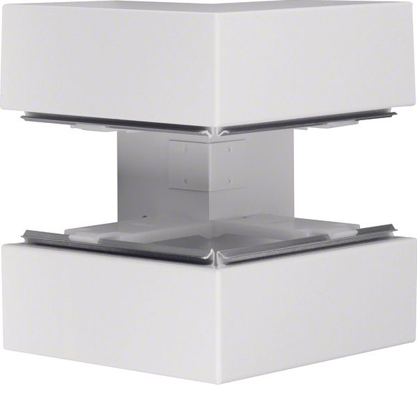 External corner of base profile for BRS 100x210mm lid 80mm of steel pu image 1