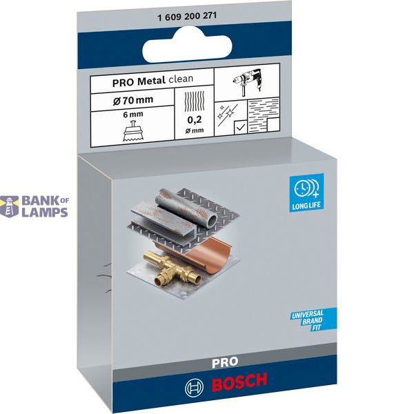 Cup Brush Crimped 70x0.2 mm Steel image 2