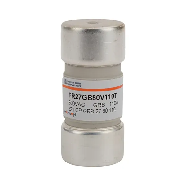 High-Speed Cylindrical Fuse 27x60 gR 800VAC 110A - Striker image 2