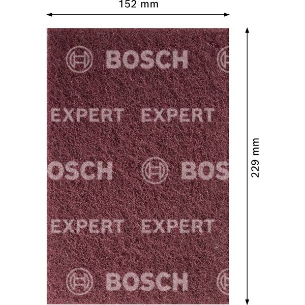 EXPERT N88 Fleece Pad for Handsanding 152 x 229 mm, Medium A image 3