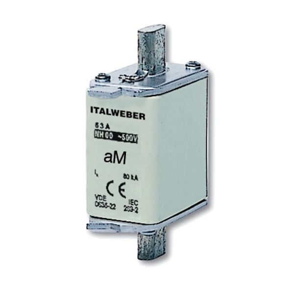 NH00 KTF aM 25A 690V fuse image 1