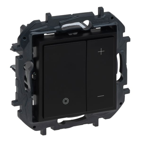 UNIVERSAL DIMMER WITHOUT NEUTRAL 2WIRES 125W NILOE STEP BLACK image 2