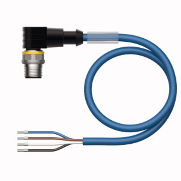 Actuator and Sensor Cable, PVC Connection Cable   WSC4.441T-10/TEB image 1