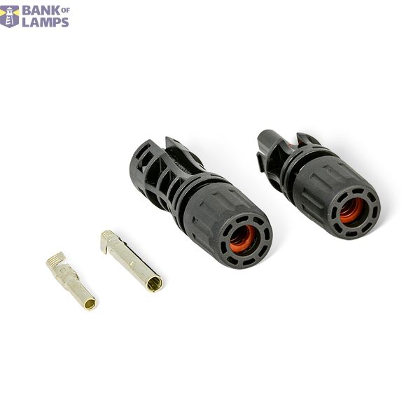 Solar connector MC4 ZS 1500V 4-6mm2 complete (male and female) image 1