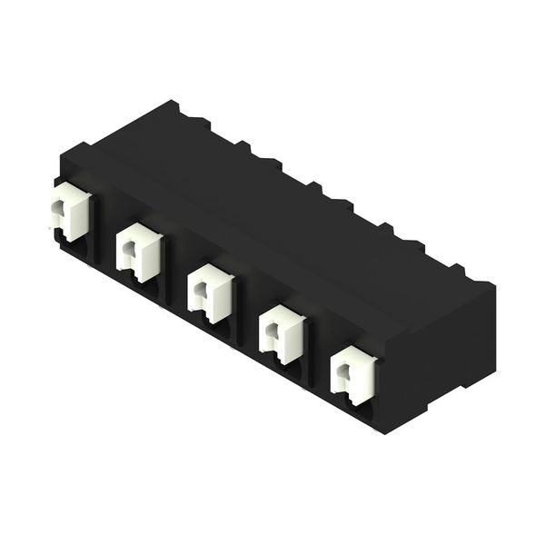 Printed circuit board terminals, 7.50 mm, Number of poles: 5, 90°, black, PUSH IN with actuator, Clamping range, max. : 1.5 mm², Tape image 2