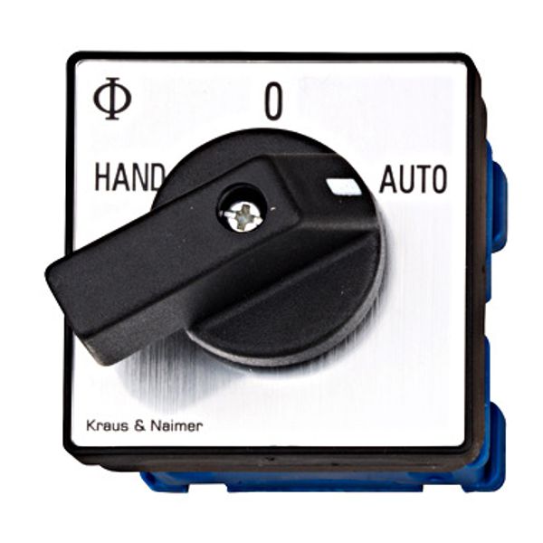 Switch front with 4 hole mounting 20A 1-pole image 1