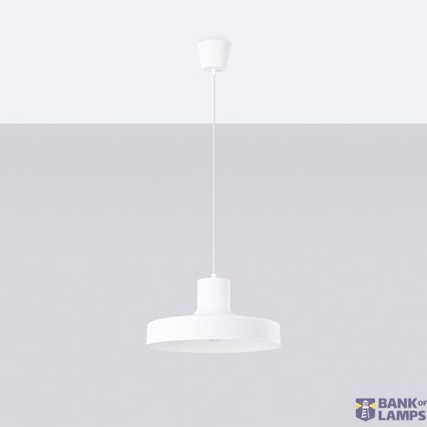 Pendant lamp BILO biała image 7