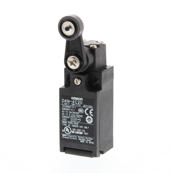 Safety Limit switch, D4N, M20 (1 conduit), 1NC/1NO (slow-action), roll D4N 0010H image 4