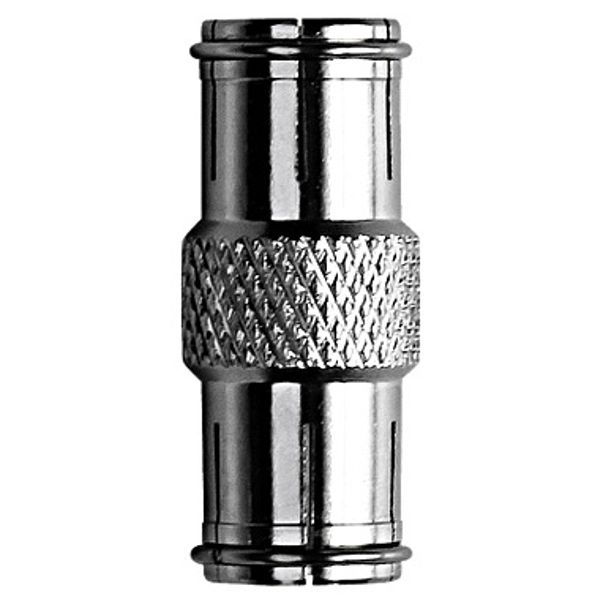 SAT Coax Adapter F-male to F-male, straight, CFA 4-01N image 1