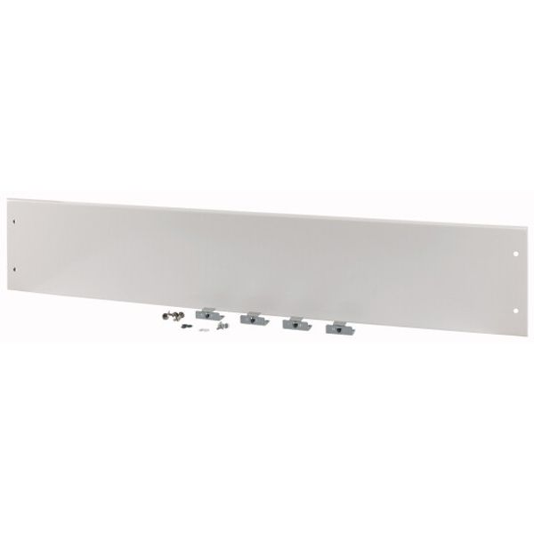 XTSZCSC-H250W1350 Section wide cover, closed, HxW=250x1350mm, IP55, grey image 1