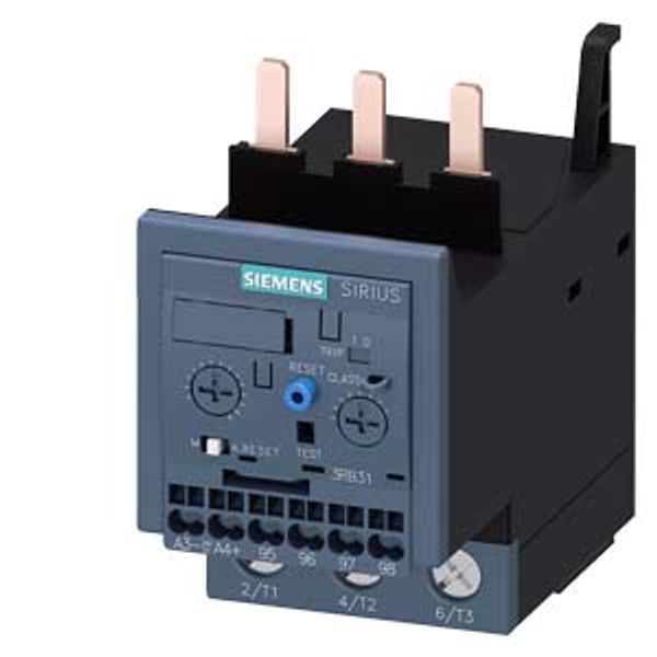 Overload relay 12.5...50 A Electronic For motor protection Size S2, Class 5E...30E Contactor mounting Main image 1