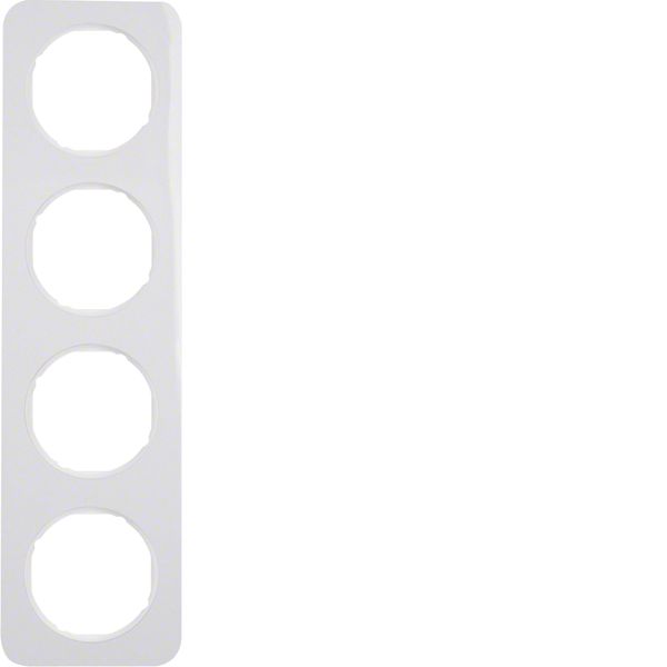 Frame 4gang, R.1, p. white glossy image 1