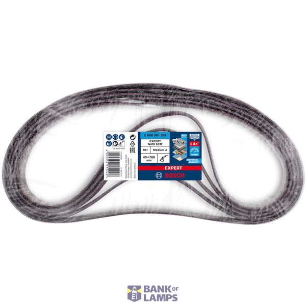 EXPERT N47 Sanding Belt for Belt Sanders 4 x 76 mm, Medium, 1-pc image 3