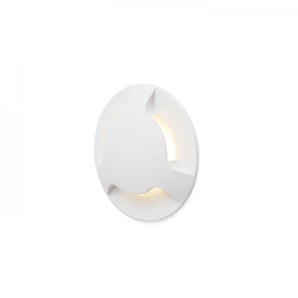 KICK III recessed white 230V LED 3W IP54 3000K image 1