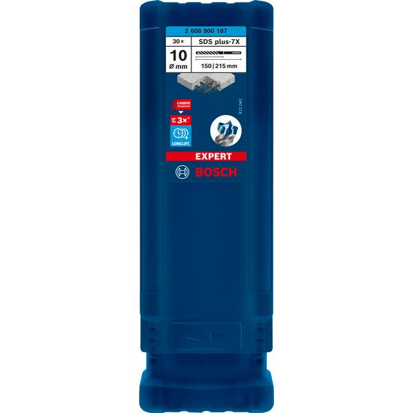 EXPERT SDS plus-7X Hammer Drill Bit 10 x 150 x 215 mm, 30-pc image 2