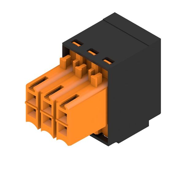 PCB plug-in connector, female plug, 3.50 mm, Number of poles: 6, 180°, Tension-clamp connection, Clamping range, max. : 1 mm², Box image 1