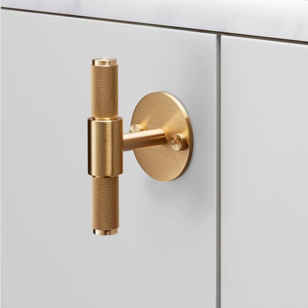 T-BAR / PLATE / CROSS / BRASS image 1