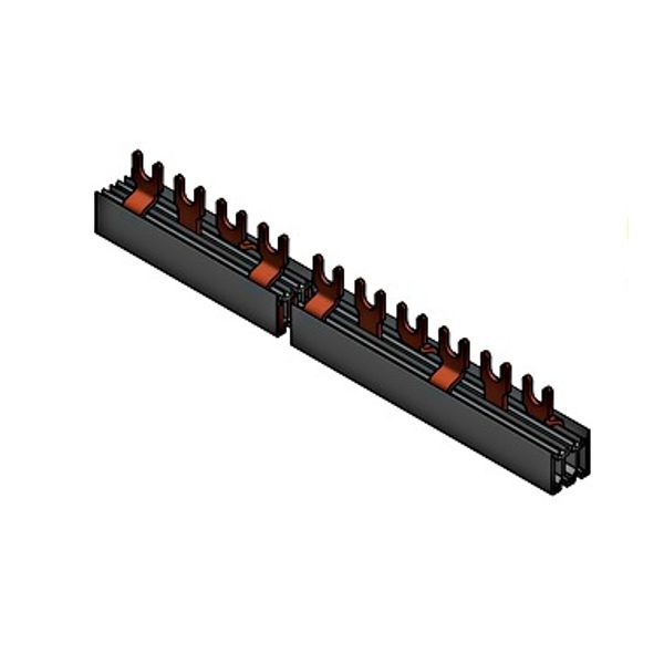 C-Busbar 3-pole, break-out, 16mmý,, 1m (The price is shown without markup on metals. Request a quote for accurate information) image 1