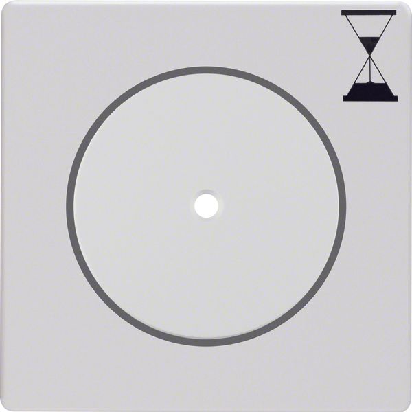 Centre plate f. time relay insert, push-button clearlens, Q.1/Q.3, p.w image 2