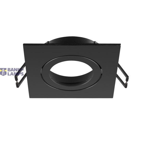 NEW TRIA® 68, ceiling installation ring, L: 8.2 W: 8.2 H: 2.6 cm, IP 20, black image 1