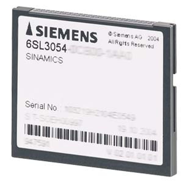 S120 CF card V5.2 SP3 performance 6SL3054-0FC31-1BA0-Z F03 image 1