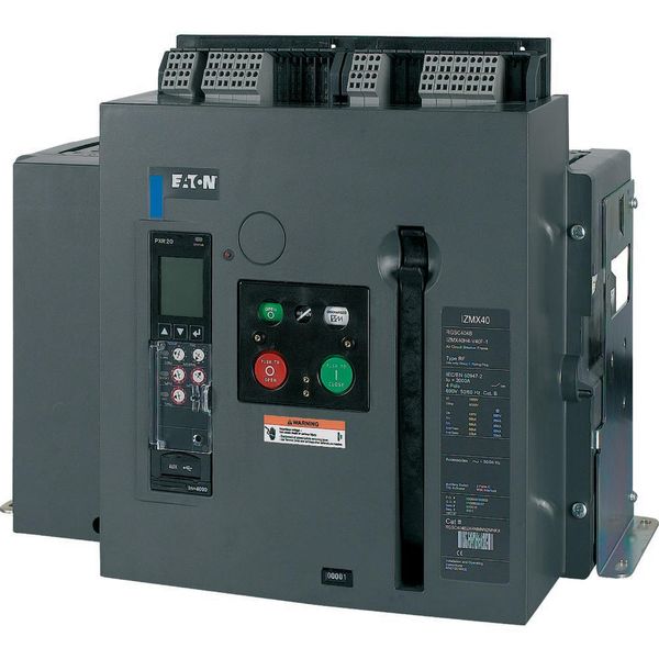Circuit-breaker, 4 pole, 1600A, 66 kA, Selective operation, IEC, Fixed image 2