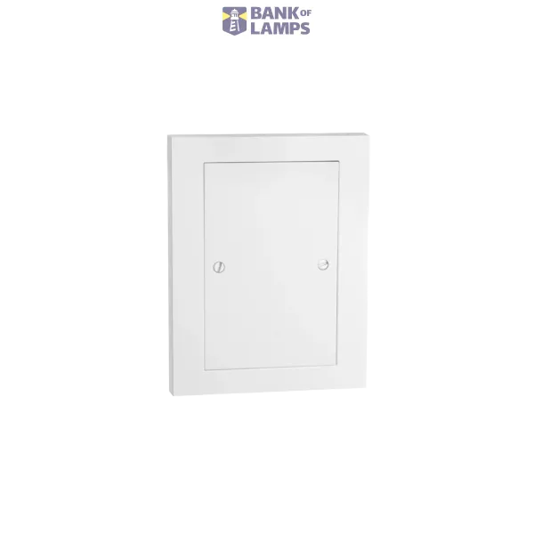 COVER FOR WALLBOX WITH SCREW 1.5X WHITE 18-PACK image 1