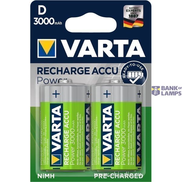VARTA 56720 Ready2Use D BL2 image 1