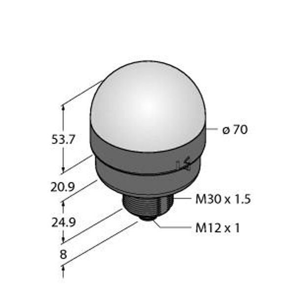 LED Signal Light Beacon   K70LBGYRPQ image 1