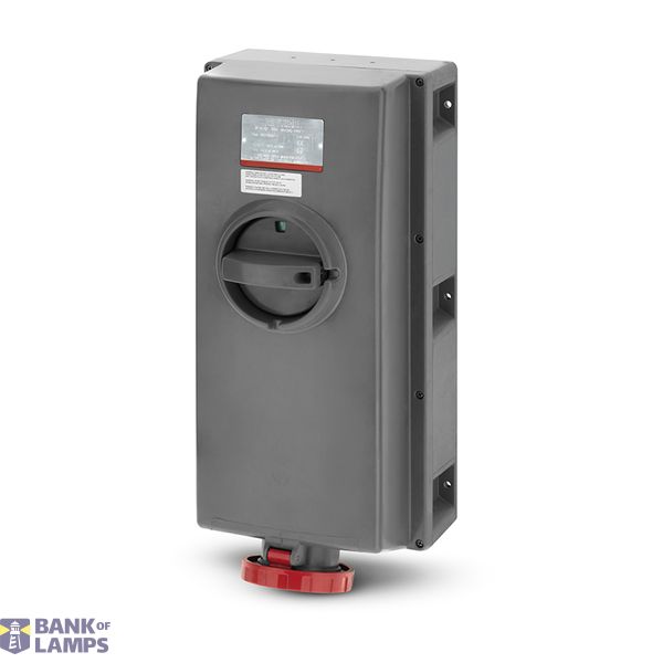 INTERLOCK.SOCKET 3P+E IP66 125A 6h image 2