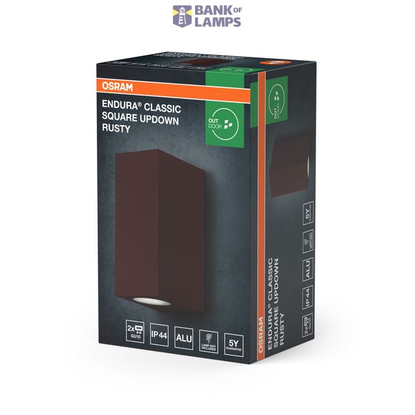 ENDURA CLASSIC SQUARE UPDOWN RTGU10OSRAM image 2