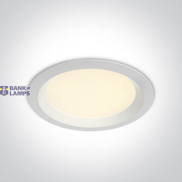 WHITE SMD LED UGR19 30W CCTV IP44 230V image 1