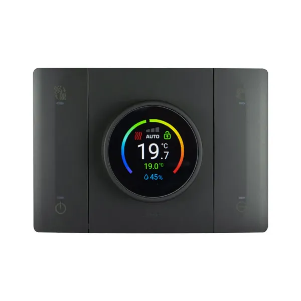 SMART CONNECTED CHRONOTHERMOSTAT T44 WITH ROOM HUMIDITY DETECTION - GREY TEKLA image 1