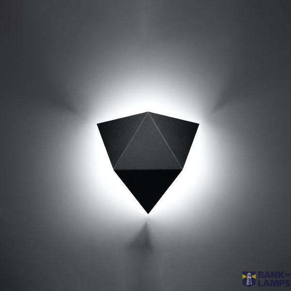 WALL LAMP SOLIDO BLACK G9 2X40W IP20 image 4