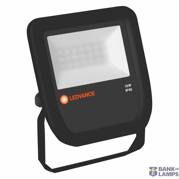 Floodlight LED 10W 840 IP65 black 1100Lm image 1