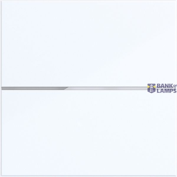 Push button cover, single, A.x/C.x, light white glossy image 1