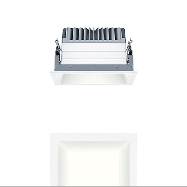 PANOS EVO Q190H 15W 830 SWI WH WH - LED ceiling-recessed luminaire image 1